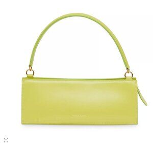 Mansur Gavriel Chartreuse Yellow Green Pencil Bag